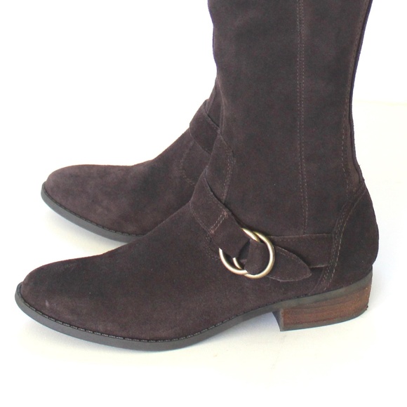 Crown Vintage Brown Suede Boots Like New - Picture 5 of 9